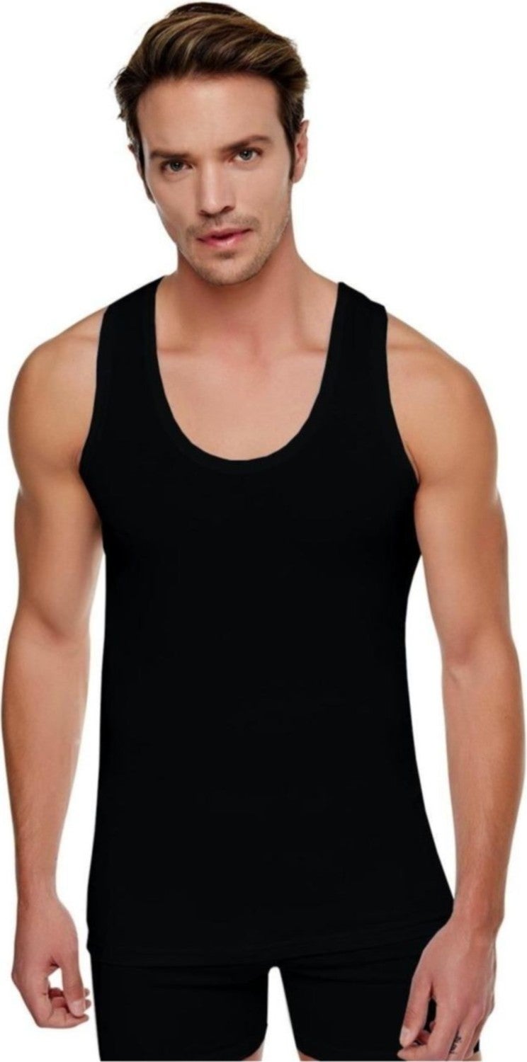 Tutku Elit 6 Pieces Black Color Modal Athlete 