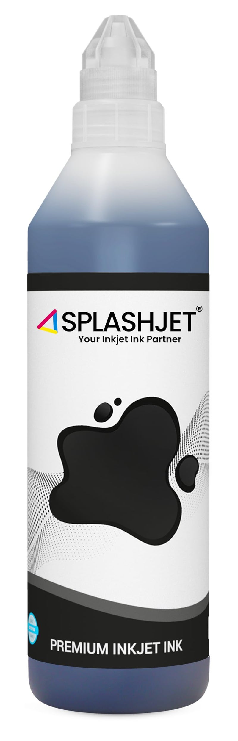 Splashjet T664 Compatible Refill Ink for Epson L130, L360, L380, L361, L565, L210, L220, L310, L350, L355, L365, L385, L405, L455, L485, L605, L1300 Printer Ink - (500gm x Black) Ink Bottle - 505222 - Image 2