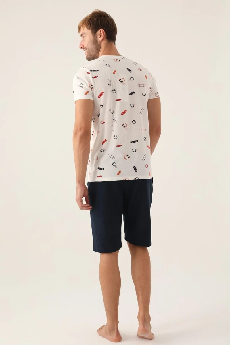 Arnetta Father Son T-Shirt and Bermuda Shorts Set, Cotton, (Price Separately)