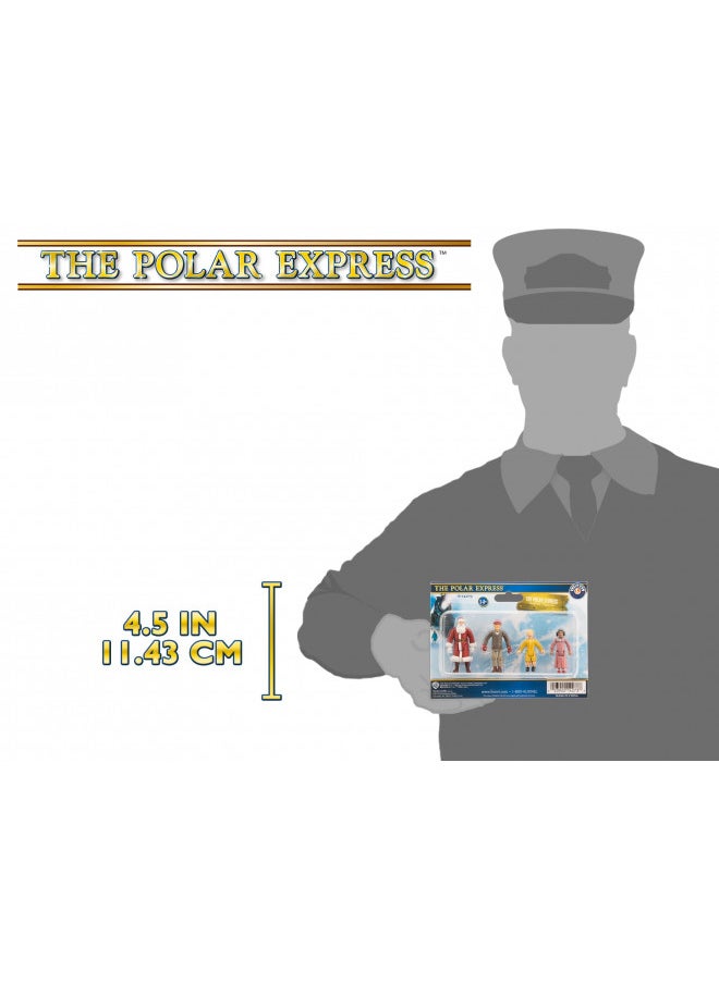 Lionel Trains - The Polar Express People Pack, O Gauge, People: Santa, Billy, Hero Girl, Hobo