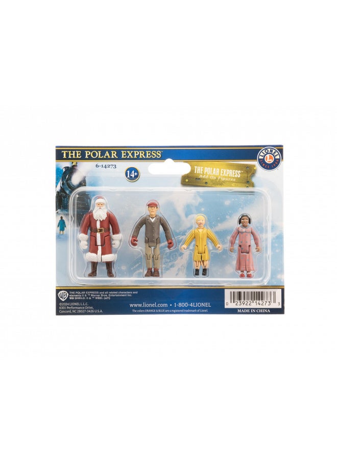 Lionel Trains - The Polar Express People Pack, O Gauge, People: Santa, Billy, Hero Girl, Hobo