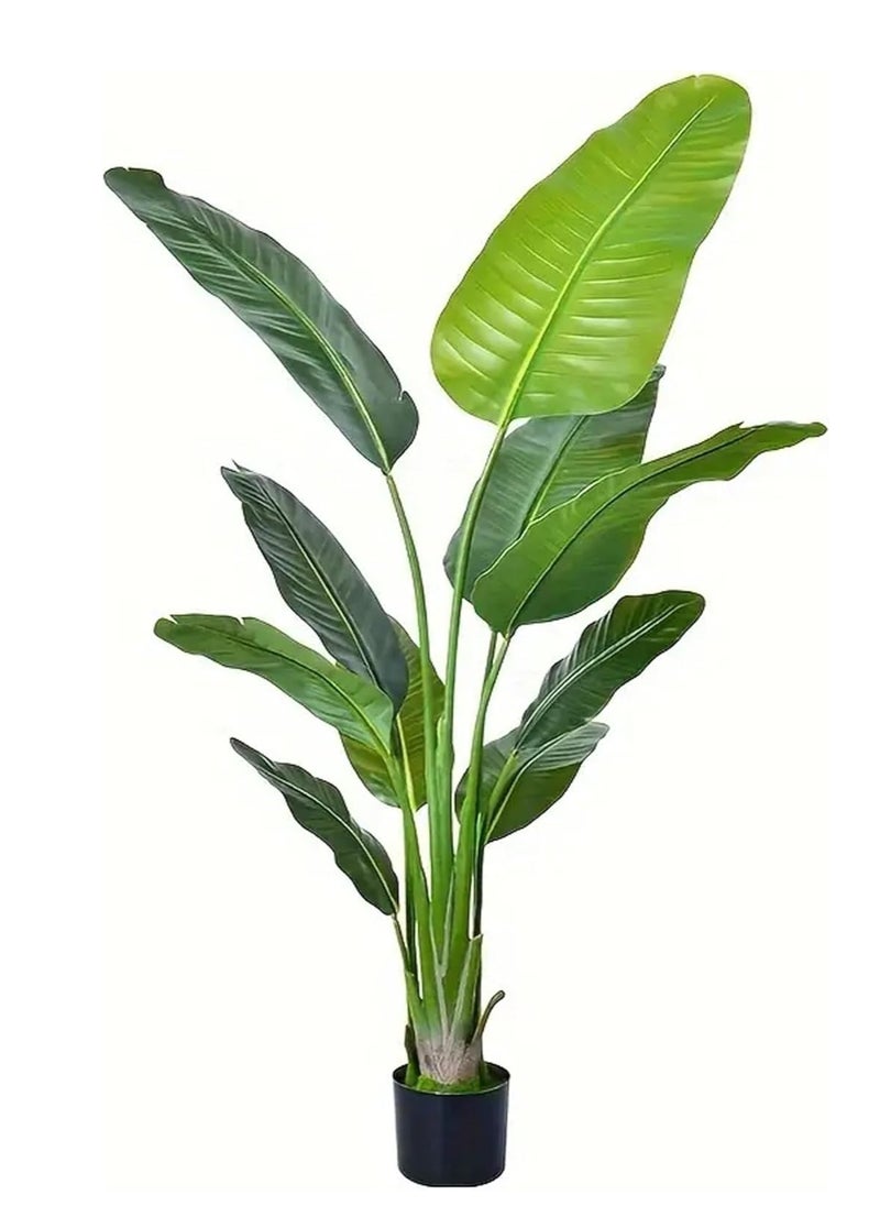 Decorhills Decorhills Artificial Monstera Plant Strelitzia Nicolai Plant for Living Room, Bedroom, Balcony, Garden, Office (MBP-160-10)  - Image 1