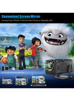 Generic HY320 4K Smart Projector, 10000 Lumens, Auto Keystone, WiFi 6 & BT 5.0, Android 11, Portable Home Theater, UK Plug  - Image 2