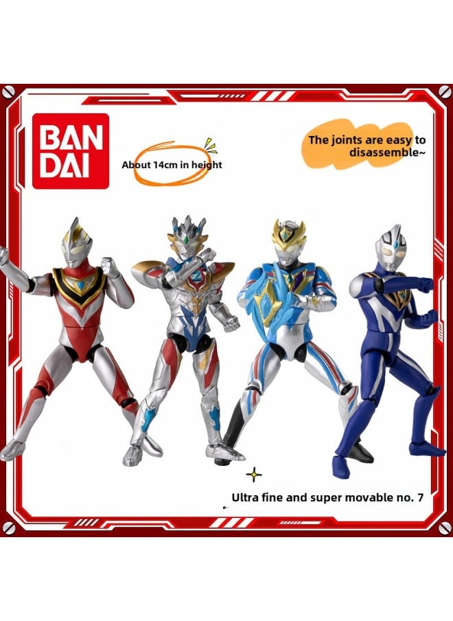 Generic - Bandai Brazer Ultraman Fine Super Movable Doll Teri Gazta Saero De Kaidiga Dai Na Toy-Color:22910-3 Fine Movable Seven Bullets [AGU V2]] - Image 1