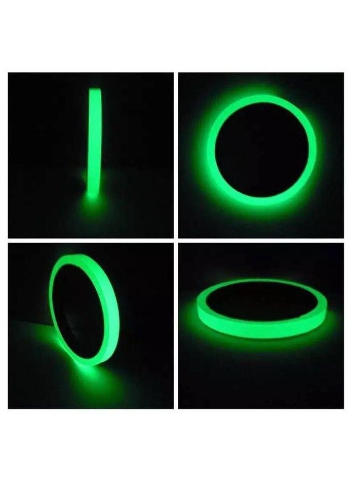 Luminous phosphorescent sticker roll. This sticker is characterized by its ability to absorb light and radiate it in the dark. Multi-use. - Image 5