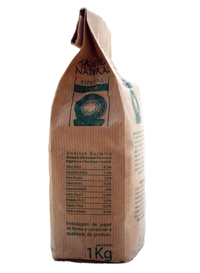 ProVida Provida Illite Green Clay 2lb (1kg) Fine Powder for Face Facial Body Mask Skin Natural Regenerator  - Image 3