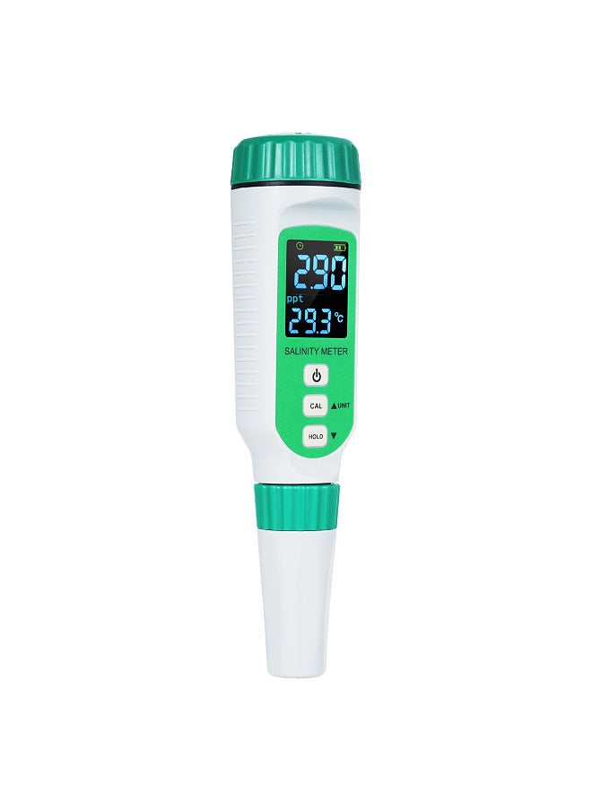 SMART SENSOR Digital Salinity Meter with Color Screen Display 0.00ppt-9.99ppt 10.0ppt-50ppt Seawater Pool Aquarium Fish Multifunction Salinity Gauge  - Image 3