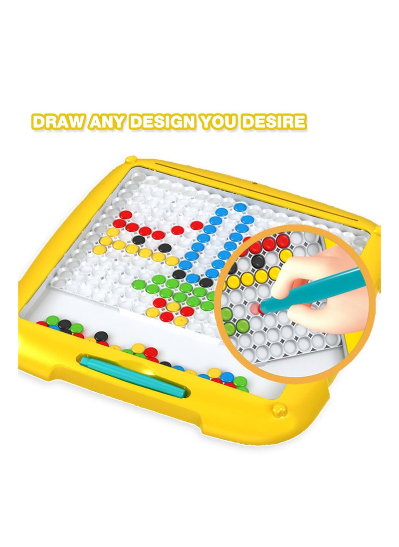 XiuWoo Magnetic Color and Number Maze & Magnetic Drawing Board, Double Sides Montessori Toys  - Image 2