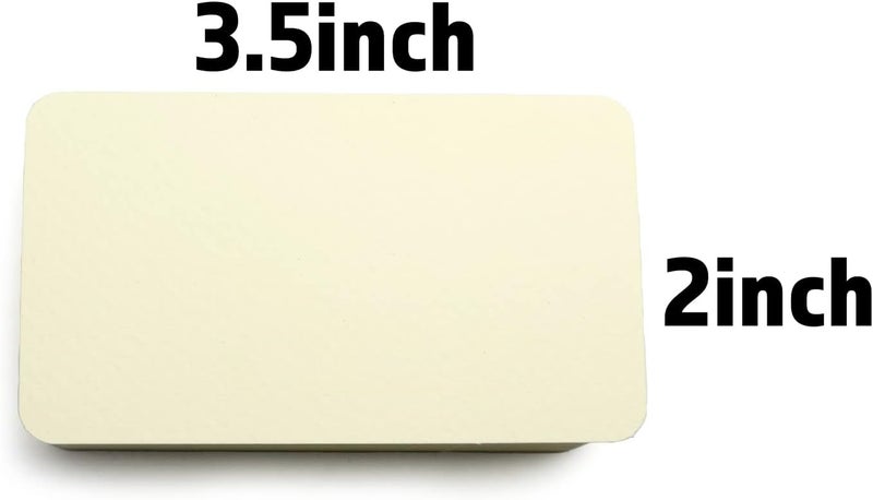 PPAPPAPPIYO 3.5x2 Blank color index cards (100) Paper - Blank (ivory) - Image 5