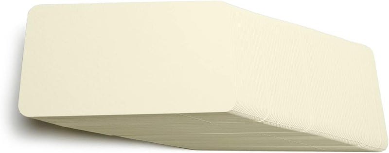 PPAPPAPPIYO 3.5x2 Blank color index cards (100) Paper - Blank (ivory) - Image 4