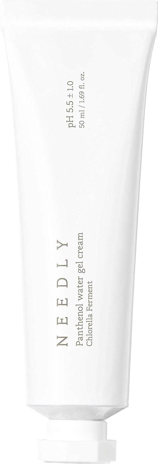 NEEDLY  Panthenol Water Gel Cream  Brightening and AntiWrinkle Dual Function  Low pH level 5510  Strengthen the Skin Barrier - Image 1