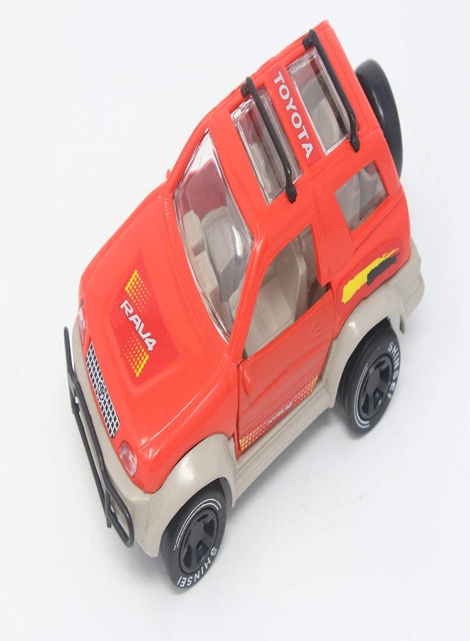 Shinsei Rav 4 Toy SUV in Pull Back - Multicolor - Image 5