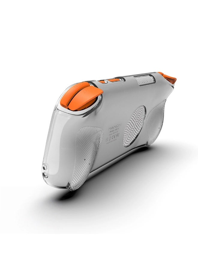 MANGMI AIR X Protective Case Transparent Soft Silicone Case for Gaming Console Drop-proof  Scratch-resistant Slim-fit Design High-definition Clear Design - Image 3