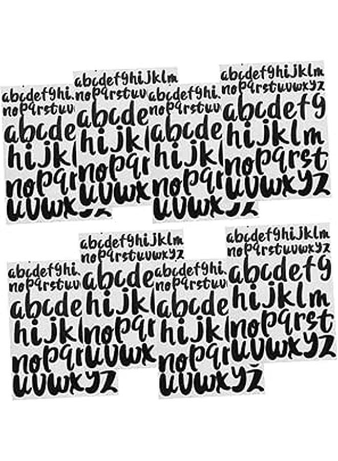 10 Sheets Self Adhesive Vinyl Alphabet Letter Stickers Weatherproof for Mailbox Door Car Window Address Labeling - Image 1