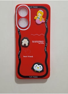 Back Cover Compatible With Phone Oppo A78 - Multi Color 272