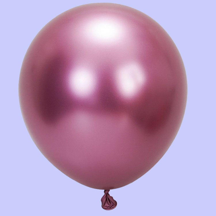 Metal Balloons 10Inch 12Inch Floating Helium Latex Balloons Stall Wedding Birthday Party Decoration - Image 1