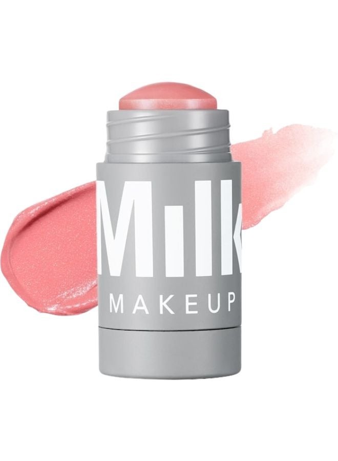 MILK MAKEUP MILK MAKEUP Lip + Cheek Cream Blush Stick Dash – 6 g • Light Pink • Multi-Use, Non-Comedogenic Tint for Lips & Cheeks  - Image 1