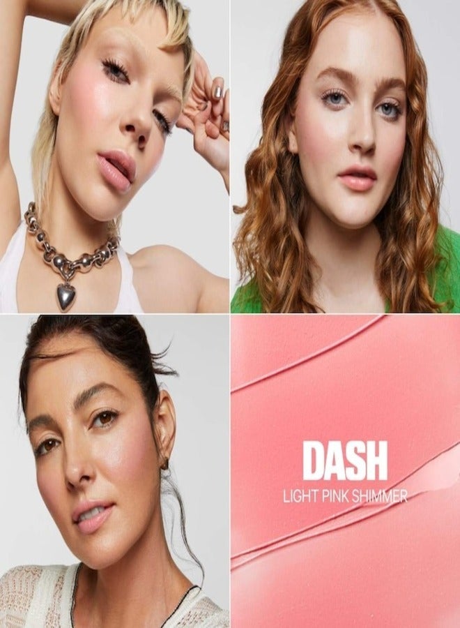 MILK MAKEUP MILK MAKEUP Lip + Cheek Cream Blush Stick Dash – 6 g • Light Pink • Multi-Use, Non-Comedogenic Tint for Lips & Cheeks  - Image 2
