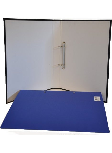 Bafix A-4 Folder with 2 Rings Black A42H03 