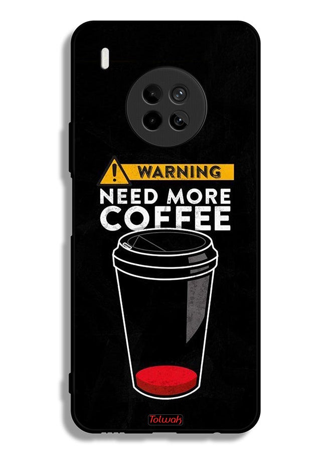 Tolwak Huawei Y9a Protective Case Cover Need More Coffee  - Image 2
