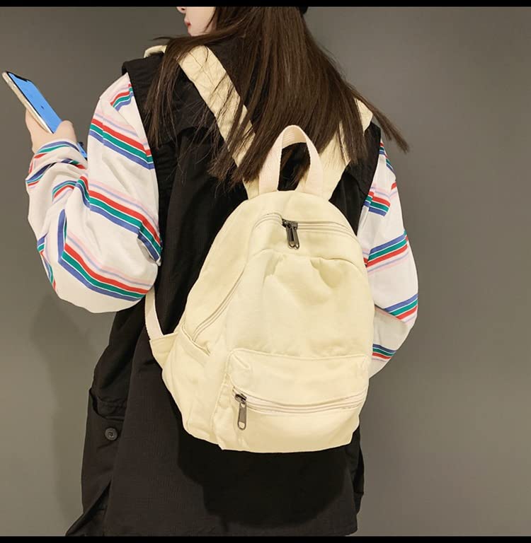 XPONNI Small Backpack Purse for Teen Girls Grunge Accessories Purse Backpack for Women Mini Backpack Purse (Black) - Image 3