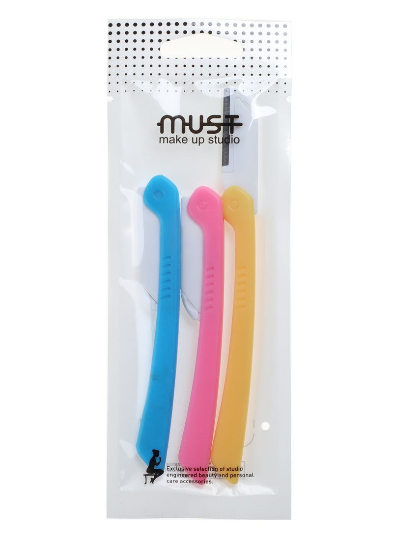 MUST 3 EYEBROW RAZORS (6234) - Image 2