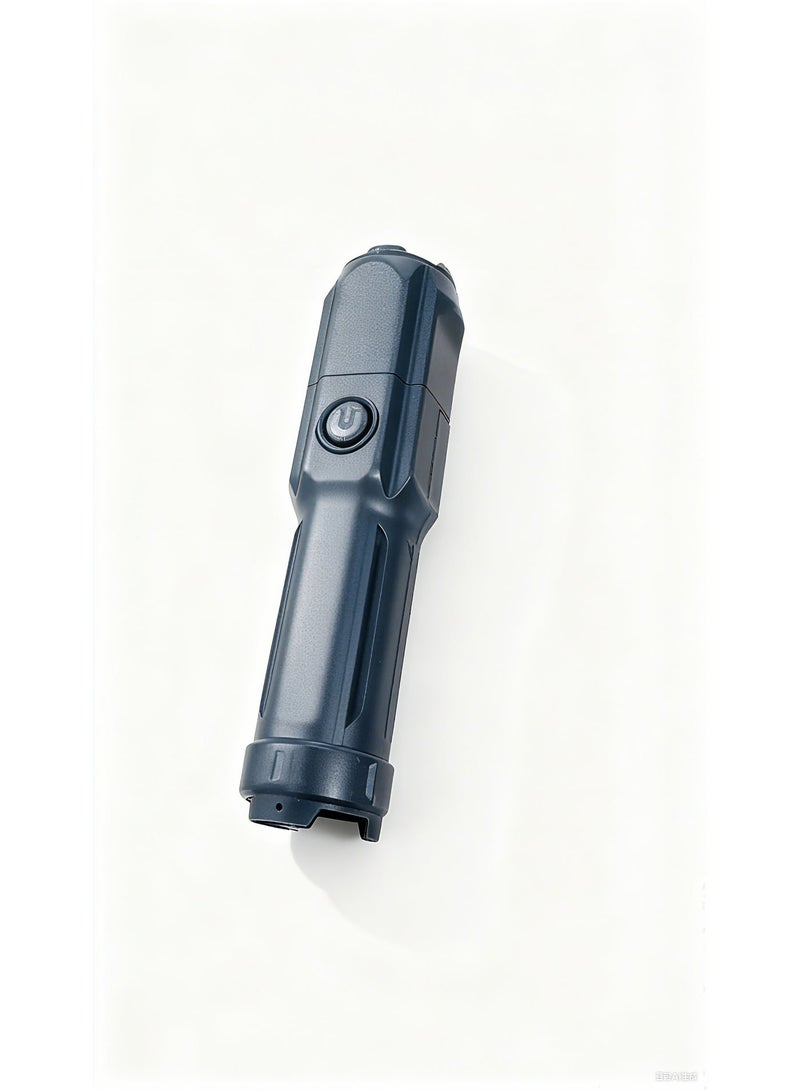 Rechargeable LED Flashlight with USB Port and Zoom Function - Image 2