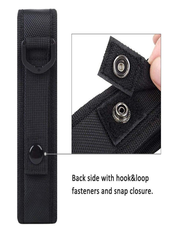 XTAR 2-Pack Flashlight Pouch Holster Holder for 5"-6.5" Flash Light Compatible with Fenix UC30 UC35 E35 Surefire G2X 6P 6PX E2L 501B 502B Streamlight ProTac XTAR TZ20 (2 Flashlight Holster) - Image 5