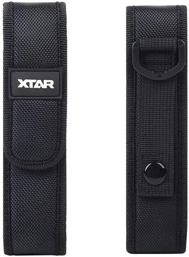 XTAR 2-Pack Flashlight Pouch Holster Holder for 5"-6.5" Flash Light Compatible with Fenix UC30 UC35 E35 Surefire G2X 6P 6PX E2L 501B 502B Streamlight ProTac XTAR TZ20 (2 Flashlight Holster) - Image 3
