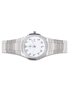 Fitron Fitron Men's Silver Wrist Watch with Date and White Dial with Arabic Numbers  - Image 2