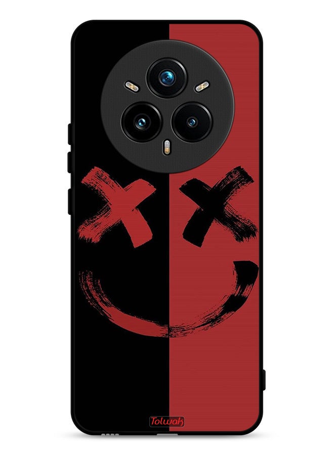 Tolwak Realme 14 Pro Plus 5G Protective Case Cover Marshmallow Art Pattern