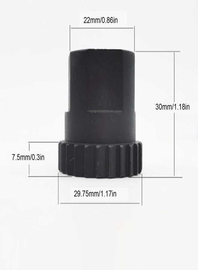 Zunate 24 Teeth Rear Hub Lock Ring Nut Removal Repairing Tool for DT 3 Pawl, for Removing Damaged/Rusted/Frozen/Rounded Off Bolts - Image 4