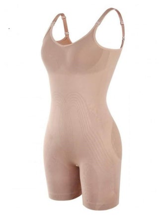 One-piece body shaper underwear open back sleep shaper