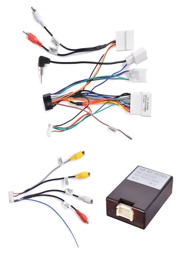 METEESER Wiring Harness for Toyota J-B-L Stereo Radio, 16-Pin Harness with Canbus, Compatible with Toyota Camry Corolla RAV4 Lexus Tundra Highlander Vios Yaris Sienna Hilux Prado Fortuner - Image 4