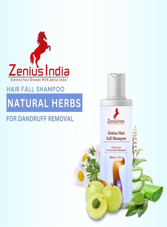 Zenius India Hair Fall Shampoo for Anti-Hair Fall Shampoo | Shampoo for Thick & Strong Hair | Ayurvedic Shampoo for Healthy Hair | Suitable for All Hair | 200ml - Image 5