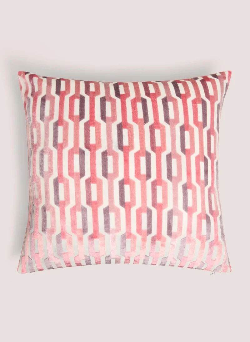 Matalan Pink Chain Cushion