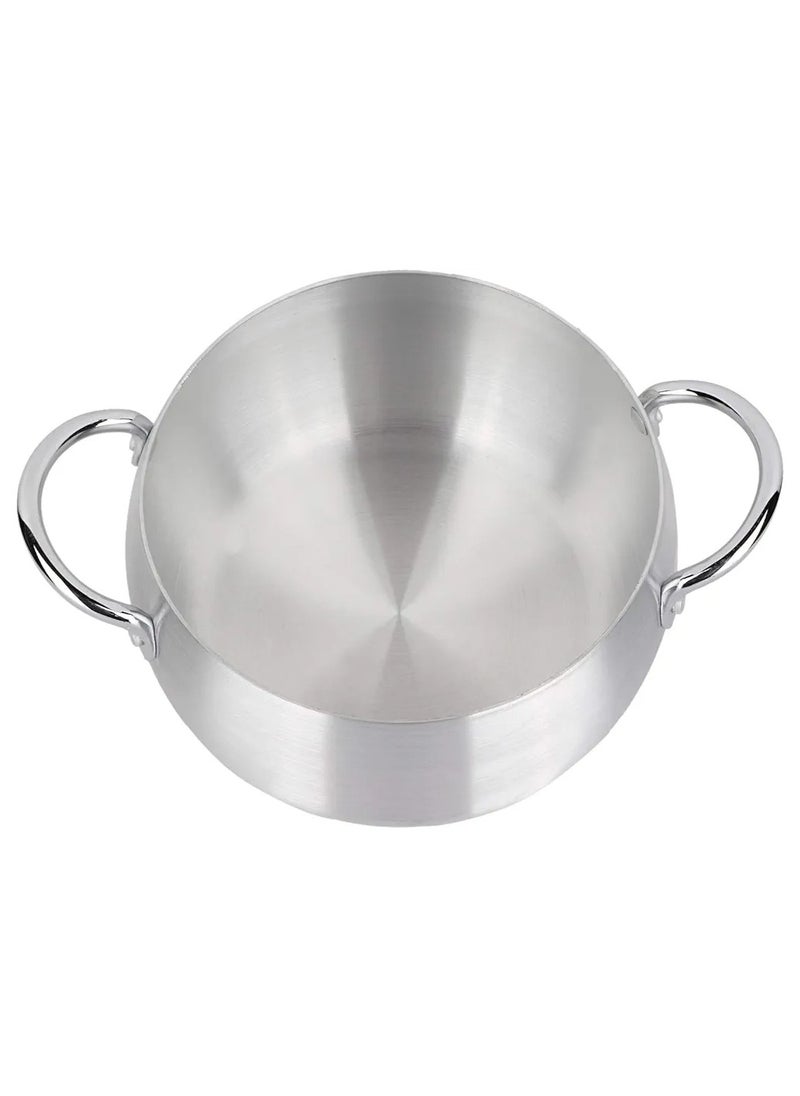 Generic - A set of 10-piece aluminum cookware with non-stick surfaces and heat-insulating handles - Image 1