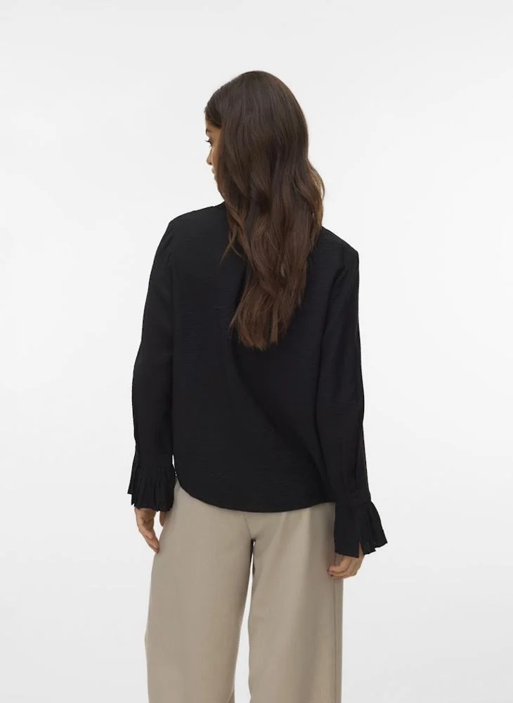 فيرو مودا قميص فيمبليسي بأكمام طويلة