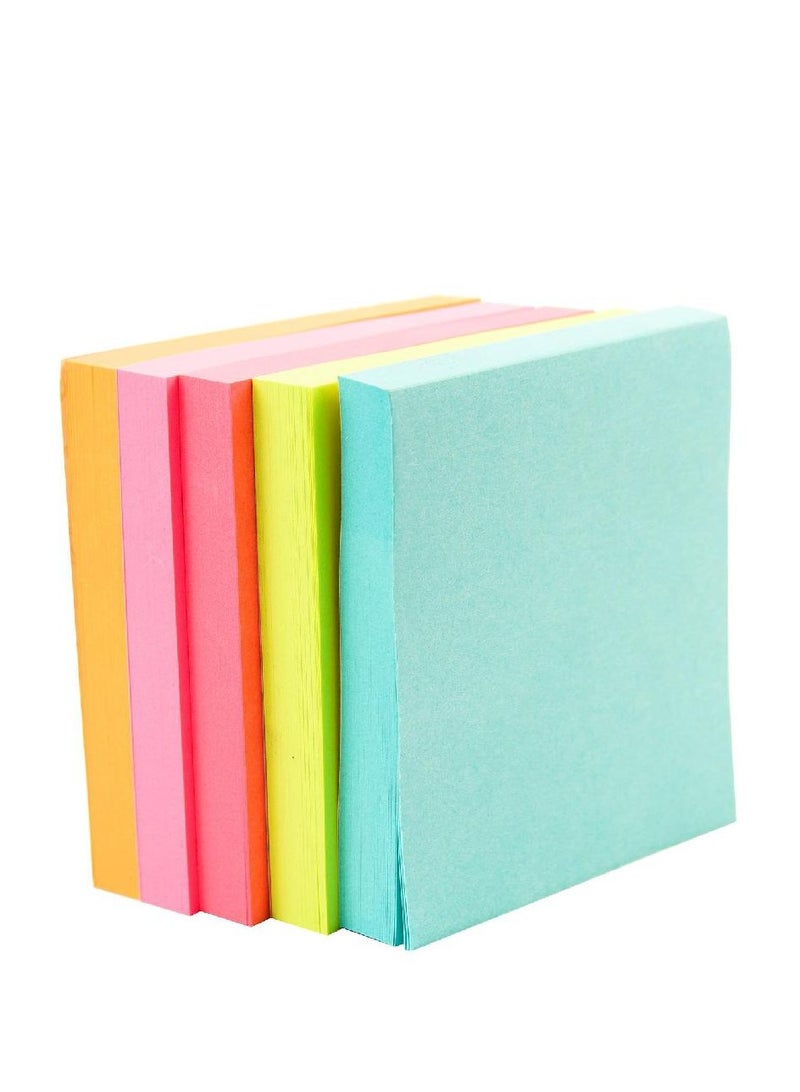 Post It Super Sticky Trendy Self Stick Notes MiamiNeon3" X 3"450 Notes - Image 2