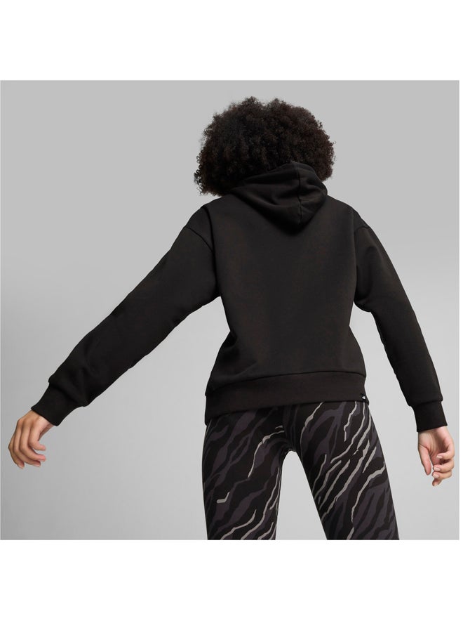 PUMA - Ess+ Animal Hoodie Fl  Black - Image 1