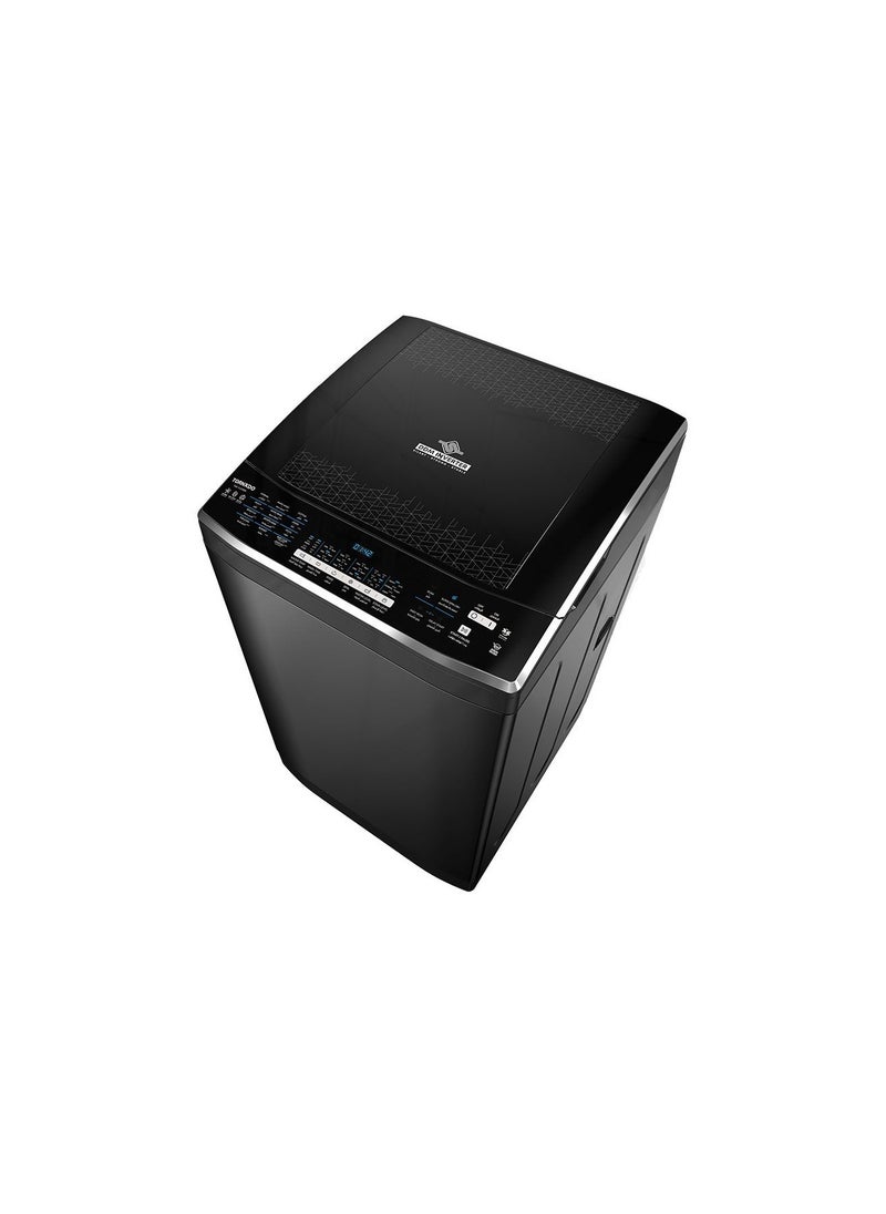 TORNADO Top Load Washer 11 Kg, DDM Inverter, Pump, Black TWE-TLD11RBK  - Image 3