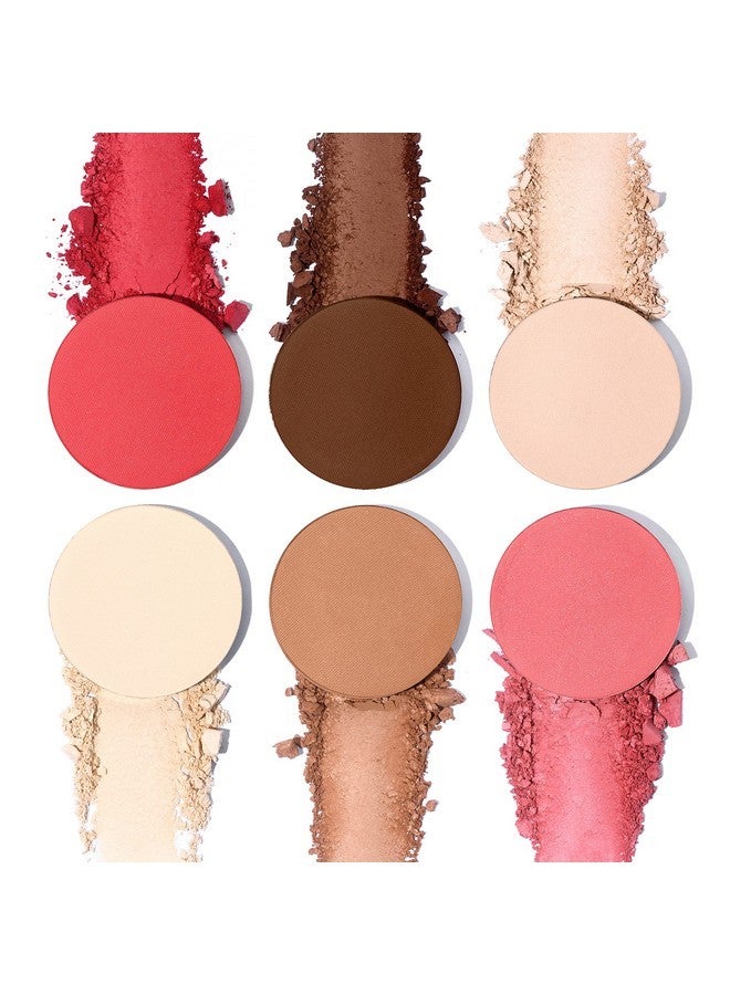 CHADO Shadows & Lights Refills - Powder | Palette Refill Pans (Compact Not Included) | Natural Face Powders for All Skin Types | Multifunctional Refills for Complexion and Eyes | Cruelty Free (Nude 63) - Image 5