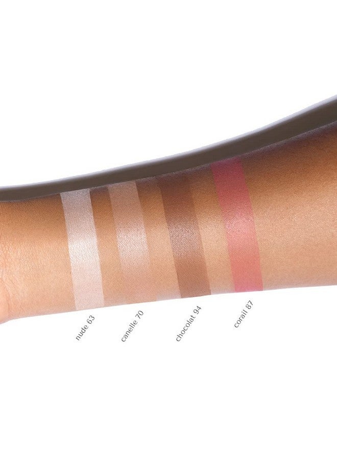 CHADO Shadows & Lights Refills - Powder | Palette Refill Pans (Compact Not Included) | Natural Face Powders for All Skin Types | Multifunctional Refills for Complexion and Eyes | Cruelty Free (Nude 63) - Image 4