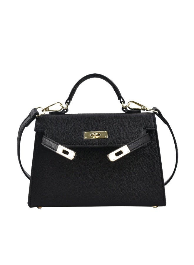 Magic Park Women's Handbags Crossbody Bags Small Carryall Bag Top Handle Satchel with Detachable Strap Women's Tote Bag PU Fashion Designer Handbags,Black - Image 1