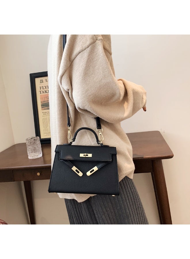 Magic Park Women's Handbags Crossbody Bags Small Carryall Bag Top Handle Satchel with Detachable Strap Women's Tote Bag PU Fashion Designer Handbags,Black - Image 4