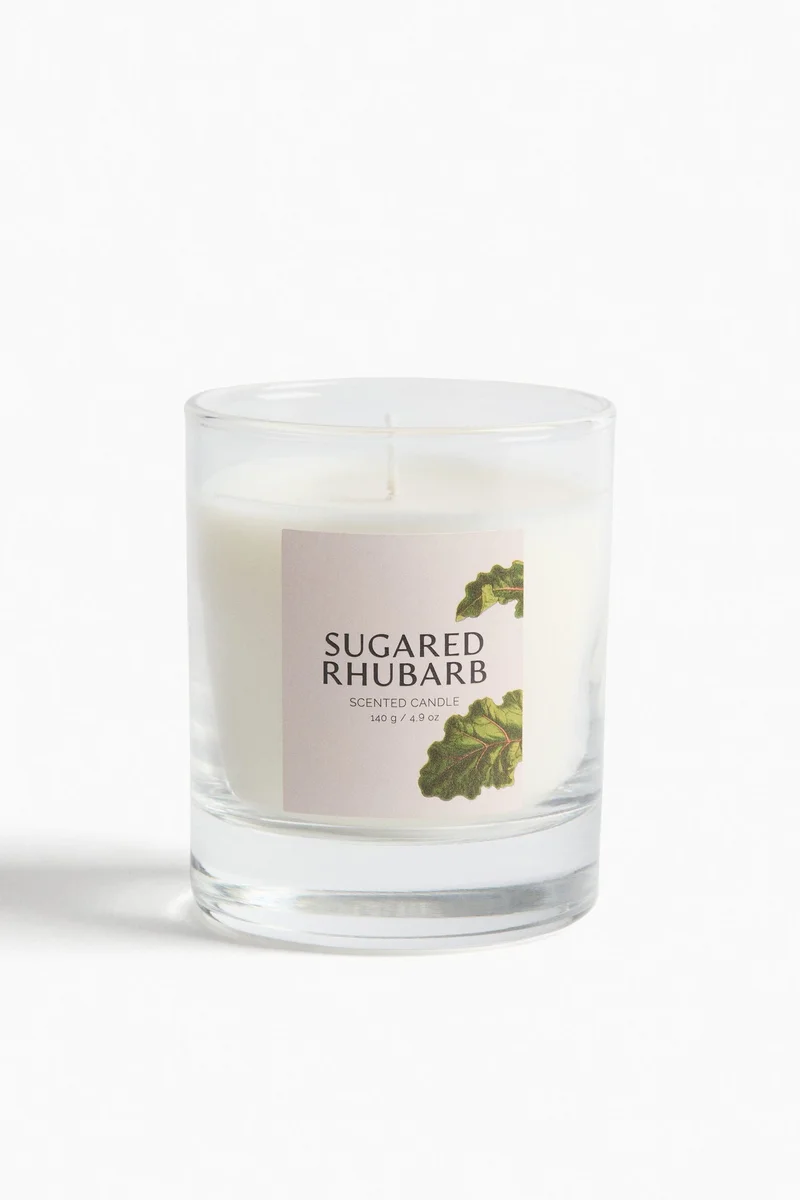 H&M Scented candle in glass holder