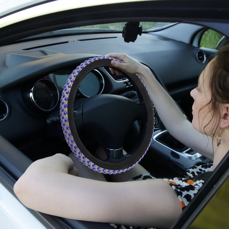 2pcs Car Steering Wheel Steering Wheel Car Accessory For Women - Image 2