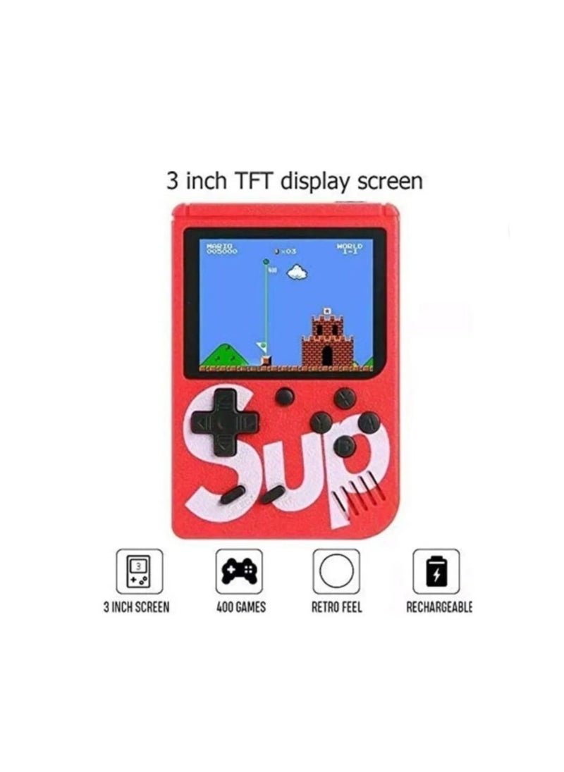 SUP - (2-Piece) Sup Game Box 400 in 1 Games Retro Portable Mini Handheld Game Console 3.0 Inch Kids Game Player - Image 1