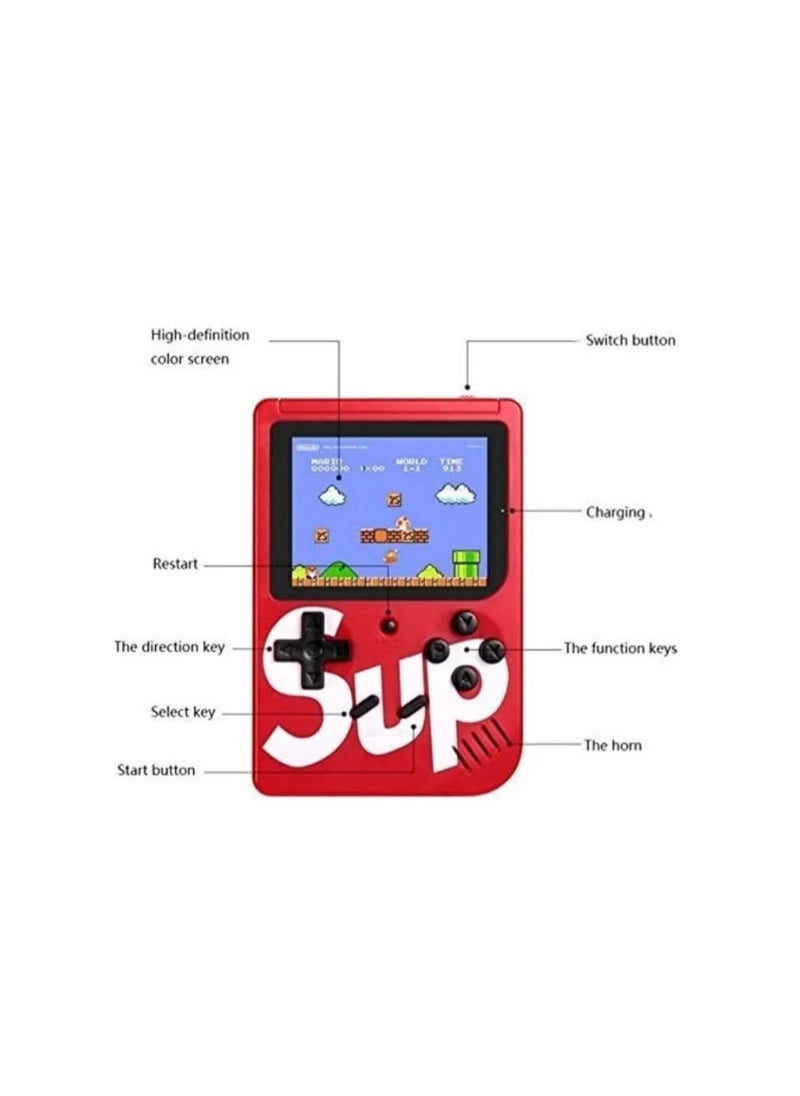SUP - (2-Piece) Sup Game Box 400 in 1 Games Retro Portable Mini Handheld Game Console 3.0 Inch Kids Game Player - Image 1