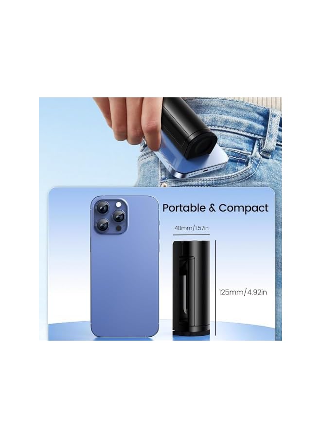 Green Tiger Airplane Travel Tablet Phone Mount, Adjustable Tablet/Phone Mount for Airplane Seat and Desk, Pocket Size Travel Essential, Fits Devices 3.15" to 7.93" Wide - Image 5